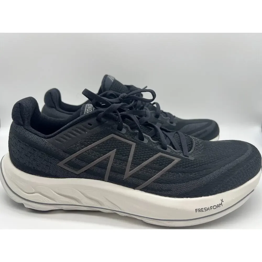New Balance Fresh Foam Vongo v6 Black White Men's 12D MVNGOLK6 New